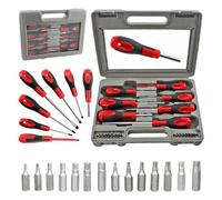 Spares2Go 21 Piece Large & Small Magnetic Tip Screwdriver And Bit Set