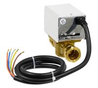 SPARES2GO 28mm Motorised 2 Port Zone Valve Central Heating/Boiler System Control