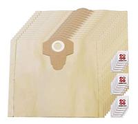SPARES2GO 30L Strong Dust Bags compatible with Clarke Vac King CVAC25SS CVAC30P Vacuum Cleaner (Pack of 15 + Freshener Tabs)
