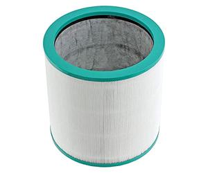 SPARES2GO 360° Glass Hepa Filter for Dyson TP00 TP01 TP02 TP03 AM11 fits Pure Cool Link Tower Air Purifier