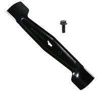 SPARES2GO 37cm Metal Blade for Qualcast Lawnmower + Bolt