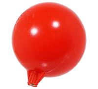 SPARES2GO 4 1/2" Ball Float for Toilet Cistern Ballcock Flush Valve BS 2456 (Plastic with Brass Thread Fitting)