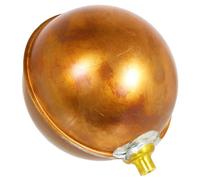 Spares2Go 4 1/2" Copper Ball Float Toilet Cistern Water Tank Ballcock Flush Valve (5/16" Bsw Brass Thread)