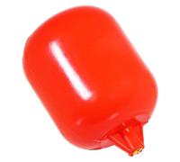 Spares2Go 4 1/2" Toilet Float Plastic Cylinder Cistern Water Tank Ballcock Flush Valve (5/16" Bsw Brass Thread)