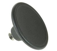 SPARES2GO 4.5cm Small Handle Lid Knob for Le Creuset Casserole Pot/Dish/Saucepan (Black)