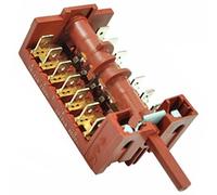 SPARES2GO 4 Position Function Grill Selector Switch for Beko Oven Cooker