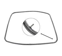SPARES2GO 4 Sided Door Seal Rubber Gasket Compatible with Falcon Oven Cooker