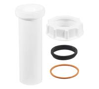 SPARES2GO 40mm Trap Height Adjuster 1.5" Plumbing Basin Sink Waste Water Fitting Kit