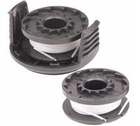 Spares2Go 4M Cover Spool & Line For Yard Force Lt C25, Lt C25W, Grass Trimmer + 1 Spare Spool