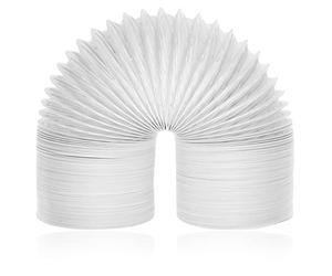 SPARES2GO 5m Extra Long Universal Condenser Vent Hose Pipe for All Makes and Models of Vented Tumble Dryer (5 Metres / 4")