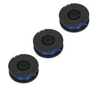 SPARES2GO 5m Line & Spool for JCB LT30500 Strimmer Trimmer (Pack of 3)