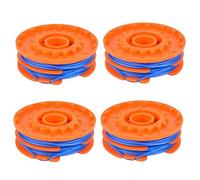 SPARES2GO 5m Twin Line & Spool for Ozito LTR-529U Trimmer Strimmer (Pack of 4)