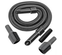 SPARES2GO 6m Extension Pipe Hose Kit for Guild Vacuum Cleaner (6 Metre Hose + 3 x Adaptors)