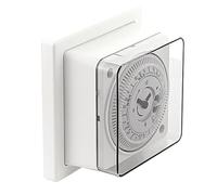 SPARES2GO 7 Day Socket Box Timer Switch