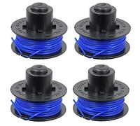 SPARES2GO 8m Line & Spool Compatible with ALKO GTLi 18v Comfort GT 2025 Li Trimmer Strimmer (Pack of 4)