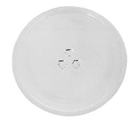 SPARES2GO 9.5" / 245mm Glass Turntable Plate Dish for Candy Microwave Oven
