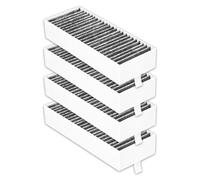 SPARES2GO Activated Carbon Filter for Neff T48PC7BX2 T48TD7BN2 T58PL6EX2 T58TL6EN2 Cooker Hood (Pack of 4 Filters)