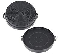 SPARES2GO Active Carbon Odour Vent Filters for Matsui Cooker Hood (Pack of 2)