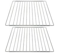 SPARES2GO Adjustable Extendable Grill Shelves with New Locking Nut for Swift Caravan Motorhome Ovens Cookers (Pack of 2, 310mm x 360 / 590mm)