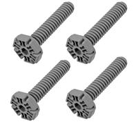 SPARES2GO Adjustable Leg Screw Foot for Amica Dishwasher ADF1002X ADF1202S ADF1403X (11cm, Pack of 4 Feet)