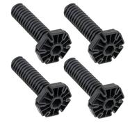 SPARES2GO Adjustable Leg Screw Foot for Kenwood Dishwasher KDW45 KDW60 KID45 KID60 (Pack of 4 Feet)
