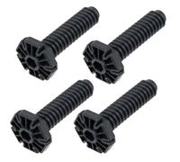 SPARES2GO Adjustable Leg Screw Foot for Logik Dishwasher LID45W20 LID45W23 LID60W20 (Pack of 4 Feet)
