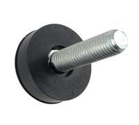 Spares2Go Adjustable Screw Feet Legs 10mm Divan Bed Bedside Table Cabinet Drawers (Pack Of 1)