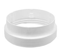 SPARES2GO Air Conditioning Vent Hose Connector Adaptor 5" 125mm Threaded Duct Outlet Ring
