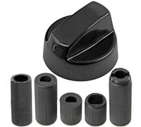 Air Fryer Knob Black Switch Universal Dial Button Multi Cooker Mini Oven