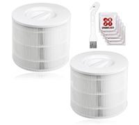 Spares2Go Air Purifier Filter Compatible With Levoit 300 300S Core 300-Rf 3-In-1 H13 Hepa (2 X Filters + Fresheners + Brush)