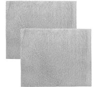 SPARES2GO Aluminium Mesh Filter for Zanussi Cooker Hood/Extractor Fan Vent (Pack of 2 Filters, 57 x 47 cm)
