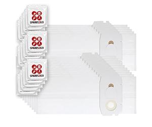 SPARES2GO Bags compatible with Festool Dust Extractor Vacuum CT CTL MIDI Microfibre Disposable x 15 + Fresheners