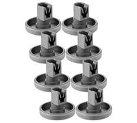 Spares2Go Basket Wheels Compatible With Hoover Candy Baumatic Dishwasher 40mm X 8