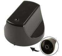 SPARES2GO Black Control Knob Switch for Hotpoint Hot-Ari DH53K DH53KS DH93CK Oven Cooker
