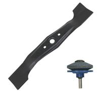 Spares2Go Blade Compatible With Flymo Speedi-Mo 360C 360Vc Lawnmower (36Cm) + Sharpener Attachment