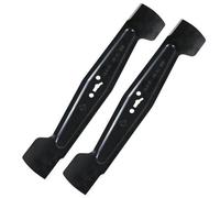 Spares2Go Blade Compatible With Powerbase Meb1637E Lawnmower Mower 37Cm X 2