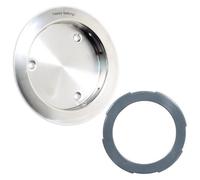 Spares2Go Bowl Socket + Ring Nut Set For Kenwood Kmix Kmx75 Kmx750 Kmx754 Kmx760 Kmx761 Kmx770 Stand Mixer (4 Lugs)