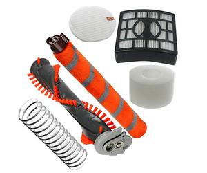 SPARES2GO Brushroll Brush Roll Bar + HEPA Filter Kit + Hose Compatible with Shark NV801 Vacuum Cleaner