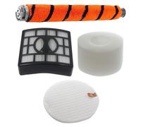 SPARES2GO Brushroll Filter Kit for Shark NZ801UK Vacuum Cleaner Soft Roller Brush + HEPA Allergy Filters Set