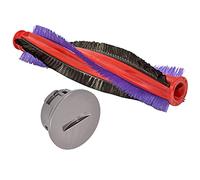 SPARES2GO Brushroll Roller Bar + Plastic End Cover Cap for Dyson DC59 V6 Cordless Vacuum Cleaner