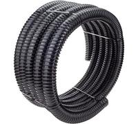 Spares2Go Cable Conduit Flexible Tube Tidy Sleeve Pipe (5M Length X 32mm Diameter)