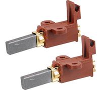 SPARES2GO Carbon Brushes compatible with Ametek DL21104T 2 Stage Motor (Pack of 2)