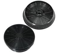 Spares2go Carbon Charcoal Filter For New World 444447258 CHIM90STA Cooker Hood/Extractor Vent (Pack of 2)