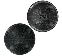 SPARES2GO Carbon Charcoal Filters For New World Cooker Hood/Extractor Vent (Pack of 2)