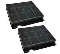 Spares2Go Carbon Charcoal Vent Filters For Aeg Cooker Hood (Pack Of 2)