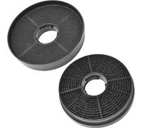 SPARES2GO Carbon Filter for Candy CCE60 CCE90 CCE116 CCE119 CBT625 CCR617 Series Cooker Hood Extractor Vent Fan (Pack of 2)