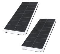 SPARES2GO Carbon Filter for Neff D4618X0 D4620W0 D4644X0 Cooker Hood (Pack of 2 Filters)