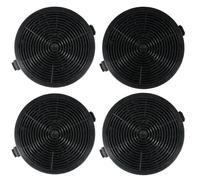 SPARES2GO Carbon Filters for Klarstein Cooker Hood CF04 SOFIA 90 SOFIA 60 (Pack of 4)