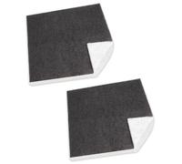 SPARES2GO Carbon + Foam Grease Filter Kit for CDA Cooker Hood Vent Extractors (4 Filters, Cut to Size, 57cm x 47cm)