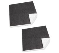 SPARES2GO Carbon + Foam Grease Filter Kit for Rangemaster Cooker Hood Vent Extractors (4 Filters, Cut to Size, 57cm x 47cm)